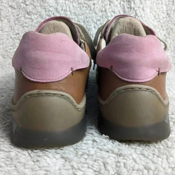 PAJAR Women Leather Flat Laces shoes size 38 = 7 US Colorful Original Style - Picture 7 of 9